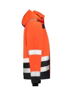 Midi Parka High Vis Bicolor unisex pracovná bunda fluorescenčná oranžová