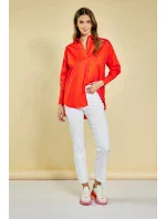 Dámska blúzka BLU1810-005 červená - Feme Stage Dámska blúzka BLU1810-005 červená - Feme Stage