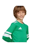 Adidas Squadra 25 detské tričko s dlhým rukávom zelené JN7491