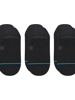 Stance Icon No Show 3 Pack – ponožky do tenisiek, čierne, 3 páry