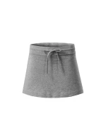 Dámska sukňa dva v jednom (tmavosivá melanž)