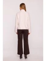 M885 Látkový kabát - béžový