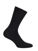 Hladké pánske ponožky s polyesterom