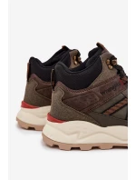 Pánske turistické topánky WRANGLER WEST MEN MID 20253027 dark green Pánske turistické topánky WRANGLER WEST MEN MID 20253027 dark green