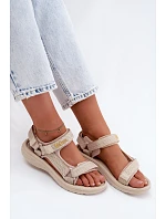 Dámské sandály Lee Cooper LCW-26-34-4431L Béžové