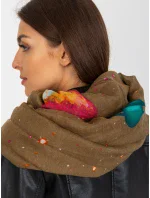 Tunelový šál AT KM TS06.32P tmavo lila