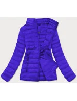 Ľahká modrá dámska prešívaná bunda (20311-184)