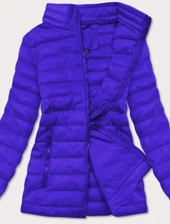 Ľahká modrá dámska prešívaná bunda (20311-184)