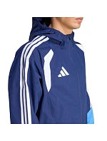 Pánska bunda adidas Tiro 26 Rain Jacket navy blue JY8963 pánska