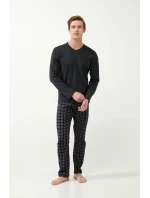 Vamp - Klasické pánske pyžamo 21663 - Vamp