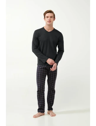 Vamp - Klasické pánske pyžamo 21663 - Vamp