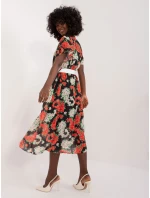 DHJ SK 17258 Šaty.01 čierna a červená DHJ SK 17258 Šaty.01 čierna a červená