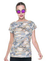 Dámske maskáčové tričko 21353 - Promostars