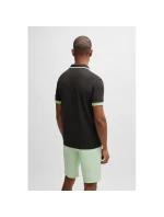 Pánske polo tričko BOSS Paddy 1 Charcoal regular fit black (50512995-016) Pánske polo tričko BOSS Paddy 1 Charcoal regular fit black (50512995-016)