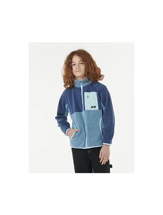 Mikina RIP CURL RAW ENERGY BLOCK FLEECE – CHLAPČENSKÁ, modrá Mikina RIP CURL RAW ENERGY BLOCK FLEECE – CHLAPČENSKÁ, modrá