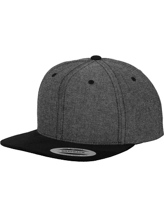 Flexfit 6089SU/6089CH 6-panelová snapbacková čiapka „Suede“ 55.689S čierna/čierna Flexfit 6089SU/6089CH 6-panelová snapbacková čiapka „Suede“ 55.689S čierna/čierna