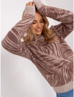 Jumper AT SW 2357.96 hnedá