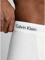 Pánske trenírky 3 Pack Trunks Cotton Stretch 0000U2662G100 biela - Calvin Klein