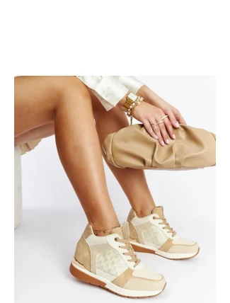 Športová obuv na platforme model 207555 Solea Športová obuv na platforme model 207555 Solea