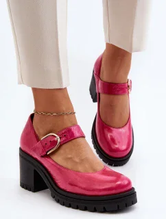 Lodičky na podpätku model 193922 Krok v štýle