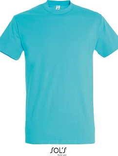 Tričko SOL'S Imperial z hrubej bavlny 25.1500, farba atoll blue