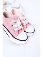 Dziecięce Brokatowe Trampki Różowe Bling-Bling