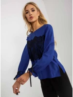 Blúzka LK BZ 506877.15x kobalt