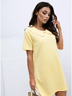 Šaty MI SK 4313.83 svetložltá