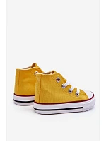 Detské vysoké tenisky Filemon, žlté – Sweet Shoes Detské vysoké tenisky Filemon, žlté – Sweet Shoes