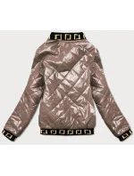 Kapucínová dámska bunda bomber (B9798-12)