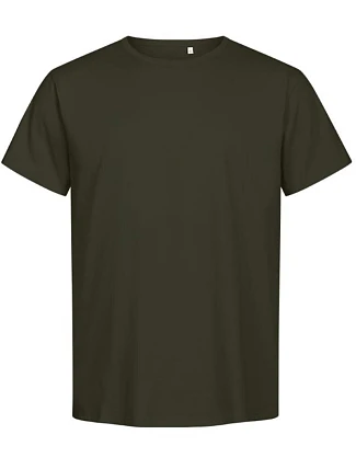 Promodoro 3090 (7XL–8XL) Pánske tričko z bio bavlny premium 40.309X khaki