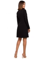 Dámske šaty S217 Black - Stylove Dámske šaty S217 Black - Stylove