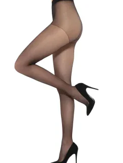 Dámske čierne plus pančuchy Fortissima - GATTA