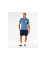 Pánske tričko RIP CURL Pacific Rinse Sunrise Tee, modré Pánske tričko RIP CURL Pacific Rinse Sunrise Tee, modré