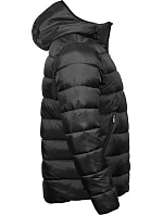 Tee Jays TJ 9646 Ľahká pánska prešívaná bunda s kapucňou 18.9646 čierna Tee Jays TJ 9646 Ľahká pánska prešívaná bunda s kapucňou 18.9646 čierna
