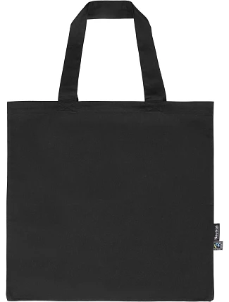 Neutral O 90006 Fairtrade taška z bio bavlny s keprovou väzbou 77.0006 čierna