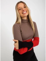 Dámska blúzka RV BZ 8465 1.93P hnedá - FPrice