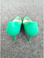 Dámske lodičky na podpätku B-831 Green - Bellucci Dámske lodičky na podpätku B-831 Green - Bellucci