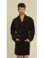 Krátky pánsky župan VELUR 711