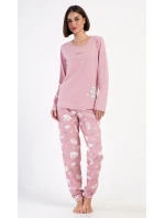 Dámske dlhé pyžamo Medveď s vankúšom