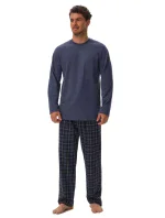 Pánske pyžamo 41913 Herb light blue - HENDERSON
