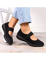 Pohodlné šnurovacie topánky Rieker W RKR575 black