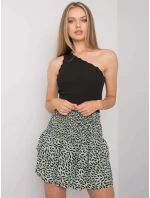 Sukňa RO SD 2511 4.18P čierna a zelená Sukňa RO SD 2511 4.18P čierna a zelená