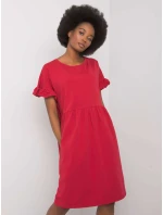 Šaty RV SK 5576.04 tmavo červená Šaty RV SK 5576.04 tmavo červená