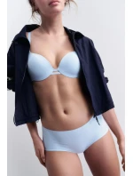 Dámske body Make-Up Illusion Shorty EX - LIGHT BLUE - svetlo modrá 3654 - TRIUMPH