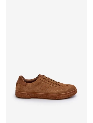 Trampki Męskie Zamszowe Big Star NN174186 Camel