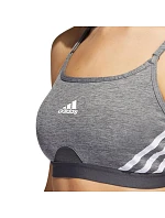 Podprsenka Adidas Aeroreact Training Light-Support 3-Stripes Bra W HC7870