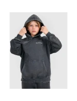 Chlapčenská mikina bez prúžkov s kapucňou 4F 4FJRAW25TSWSM2344-22S