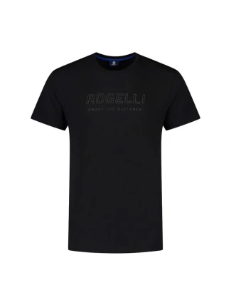 Rogelli pánske tričko LOGO čierne 2XL