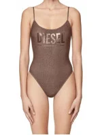 Jednodielne plavky A03986 - 0HFAI hnedá-zlatá - Diesel Jednodielne plavky A03986 - 0HFAI hnedá-zlatá - Diesel